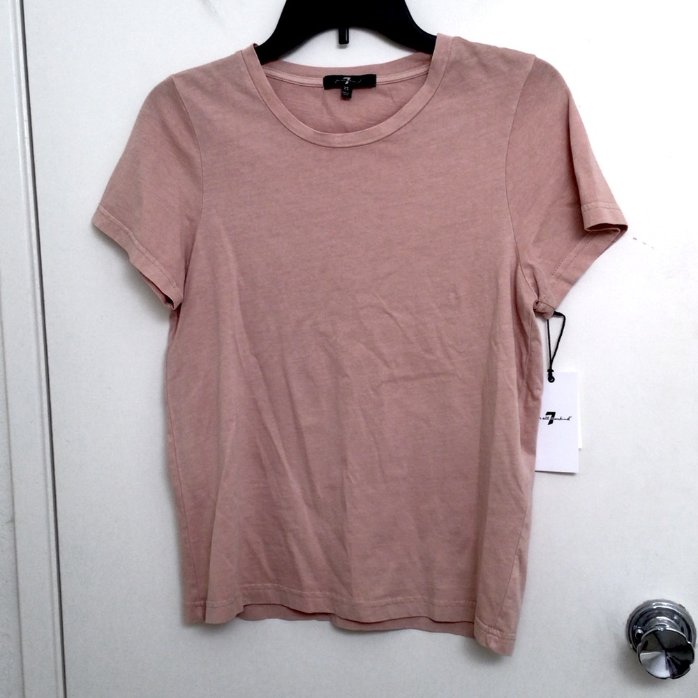 7 For All Mankind Short Sleeve Tee